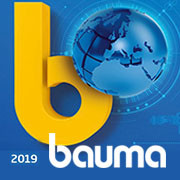 8-14 april, Bauma 2019, München (DE), Stand 109 Hal A2